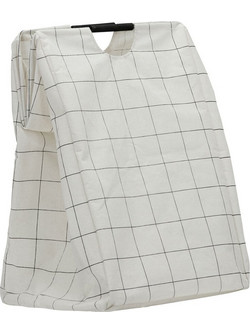 House Doctor - Laundry Bag HDSquares - White