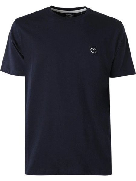 Baci & Abbracci - Ανδρικό T-shirt Crew Neck with Logo BAM3381-NAVY Mπλε Ναυτικό