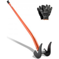 VEVOR Pallet Buster Tool, 1,27 m Carbon Steel Handle Wrecking Pry Bar, 907 kg χωρητικότητα, Εργαλείο αφαίρεσης σανίδων καταστρώματος βαρέως τύπου, μπάρα θραύσης για δάπεδα, πλαίσιο, στέγες, επένδυση,