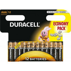 Duracell Economy Pack AAA 12τμχ