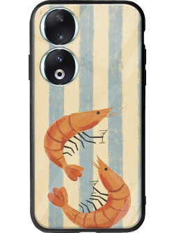 Θήκη Salt & Stripe Collection - The Tide Honor 90 5G Groove TPU (Tempered Glass και TPU)