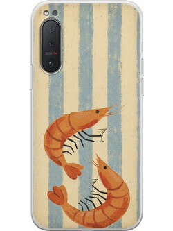 Θήκη Salt & Stripe Collection - The Tide Sony Xperia 5 Flexible TPU (Διάφανη Σιλικόνη)