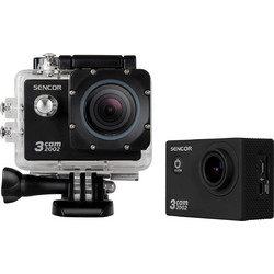 Sencor 3Cam 2002 Action Camera Full HD με Οθόνη 1.5" Μαύρη