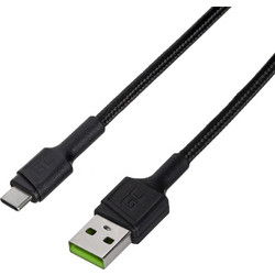 Green Cell KABGC30 USB cable USB 2.0 1.2 m USB C Black