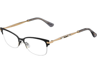 Jimmy Choo JC182 OLZ Γυναικείος Σκελετός Γυαλιών Οράσεως Μεταλλικός Χρυσός Μαύρος