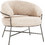 HomeMarkt Πολυθρόνα Λευκή Trudi HM8639.23