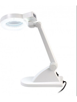 MAGNIFYING (3X ) HOBBY DESKTOP LAMP WITH 60 LEDS BASIC