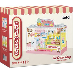I-Total Mini World Shop In A Box ''Ice Cream Shop'' XL3529