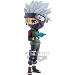 Banpresto Naruto Shippuden Q Posket Hatake Kakashi Version A 15cm