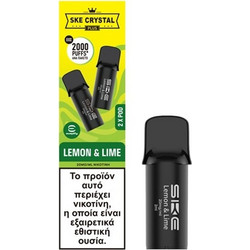 SKE Crystal Plus Pod Lemon Lime 20mg 2ml (2 Pods)