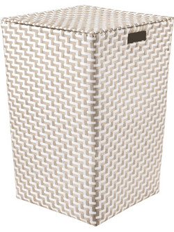 Καλάθι Απλύτων Double Laundry Box - Μπεζ 35x55x35 εκ