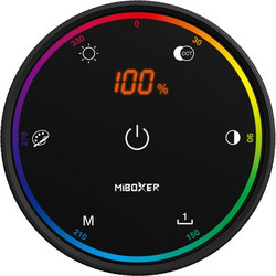 Ασύρματο Τηλεχειριστήριο RF RGB + CCT Μαύρο Σώμα K6-B MIBOXER