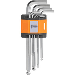 Σετ ΑΛΛΕΝ Μπίλιας 9ΤΜΧ 1,5mm-10mm LONG bradas
