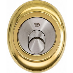 Μαγνητικό Defender Disec MR500-25D1P για Θωρακισμένη Πόρτα -Χρυσό με 3 Μαγνήτες