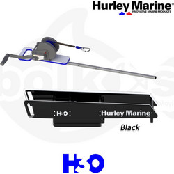 Σύστημα αποθήκευσης λέμβου H3O Dinghy-Davit (χειροκίνητο) HURLEY-MARINE Μαύρο