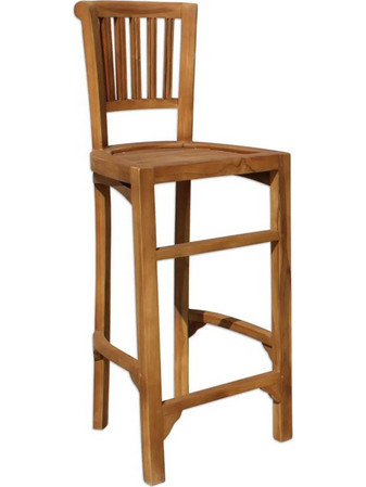 Romeo Σκαμπό Bar Teak 36Χ40Χ106cm
