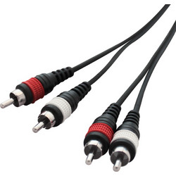 3m 2 x Phono - 2 x Phono Cable