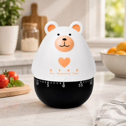 Αναλογικό Χρονόμετρο Κουζίνας Bear Αντίστροφης Μέτρησης G4282 - OEM