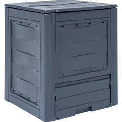 vidaXL Κομποστοποιητές Κήπου 2 τεμ. Γκρι 60x60x73 εκ. 520 Λίτρα - 260 l