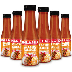 Inlead Nutrition Classic Sauce 6 x 350ml - Curry Ketchup Style