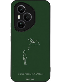 Sonique Men's Edition Θήκη (Honor 400 Pro 5G) με Σχέδιο «Never Alone»