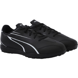 Puma Vitoria TF 107487-01 Παιδικά Ποδοσφαιρικά Παπούτσια με Σχάρα Μαύρα