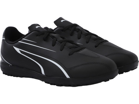 Puma Vitoria TF 107487-01 Παιδικά Ποδοσφαιρικά Παπούτσια με Σχάρα Μαύρα