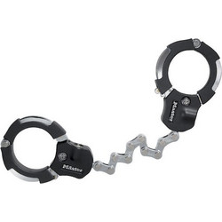 Master Lock 8290EURDPRO Κλειδαριά Ποδηλάτου Αναδιπλούμενη με Κλειδί Ασημί