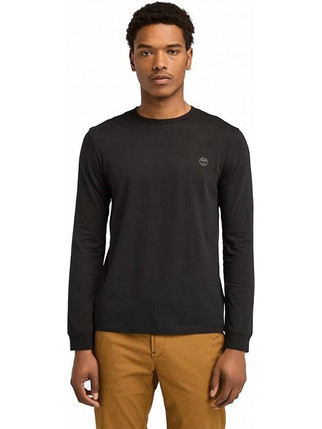 Timberland Ανδρικό Μακρυμάνικο T-Shirt A2BQ3 Χ65 Μαύρο (Μαύρο)