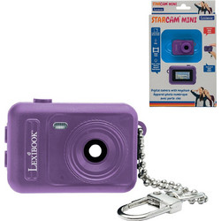 Lexibook Starcam Mini: Digital Camera with Keychain - Pink (25.DJKC76PK)