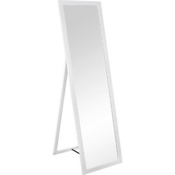 Καθρέπτης Δαπέδου Scarlett 3260101 40x3x150cm White Mirrors & More Mdf