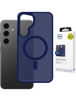 3mk Smoke MagCase Θήκη Samsung Galaxy S25 Blue Translucent W-3SmoMgBlu-SGS25-0