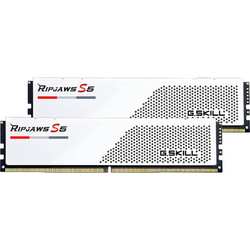 G.Skill Ripjaws S5 64GB (2X32GB) DDR5 RAM 6000MHz C30 White F5-6000J3040G32GX2-RS5W
