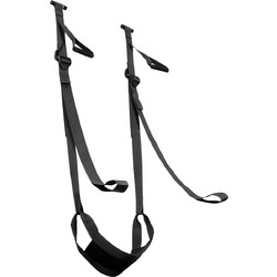 Crushious Deluxe Sex Door Swing Black