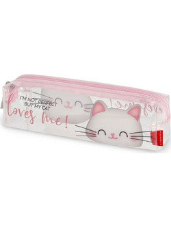 Legami Kitty Κασετίνα Βαρελάκι Διαφανής PC0026