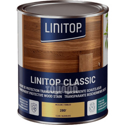 Linitop Classic Bερνίκι Εμποτισμού 280 Διάφανο Satin 2.5lt