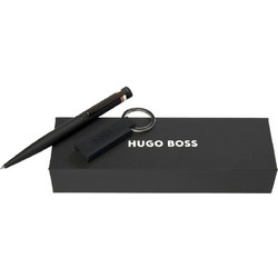 BOSS Σετ Δώρου από καουτσούκ & ανοξείδωτο ατσάλι Black HPBK352A