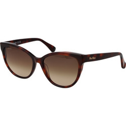 Max Mara MM0058 52F Ανδρικά Γυαλιά Ηλίου Cat Eye Κοκάλινα Ταρταρούγα με Καφέ Degradee Φακό