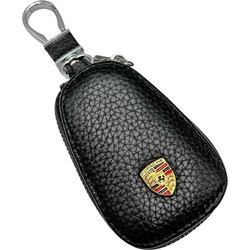 3-8006 Δερμάτινη Θήκη Κλειδιών Αυτοκινήτου - Savil PORSCHE