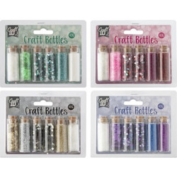 ΔΙΑΚΟΣΜΗΤΙΚΑ ΣΤΟΙΧΕΙΑ CRAFT BOTTLES SET 6TEM - 4 ΣΧΕΔΙΑ