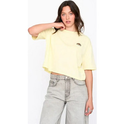 24COLOURS T-Shirt Γυναικεία Κοντομάνικη Μπλούζα Cotton Relaxed Fit - White 12530a