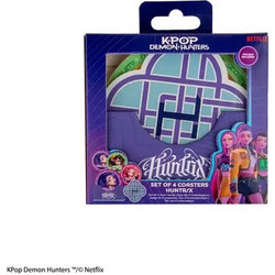 KPop Demon Hunters - Set of 4 Coasters Huntrix