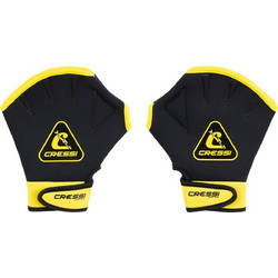 Cressi Aqua Boost Swim Gloves Black/Yellow