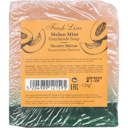 Fresh Line Melon & Mint Χειροποίητο Σαπούνι 120gr