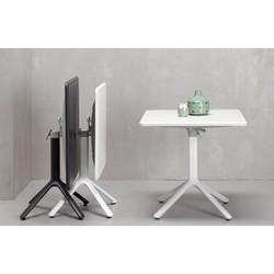 ECO FOLDING 80x80 SMOOTH TOP ART. 2459 Τραπέζι με σπαστη επιφανεια