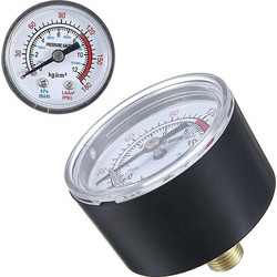 PG-D40-12BH ΜΑΝΟΜΕΤΡΟ ΟΡΙΖΟΝΤΙΟ, Φ40MM, 12BAR, ΡΥΘΜΙΣΤΗ ΠΙΕΣΗΣ ΓΙΑ MAC 24-50 (61)