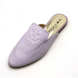Dolce Λιλά Δερμάτινα Mules Μωβ