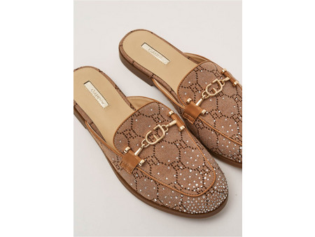 GAUDI - SABOT CLIVIA JACQUARD - Tan