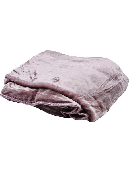 Κουβέρτα μινκ σε χρώμα σάπιο μήλο 220x230