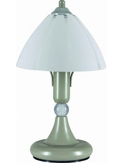 Arkolight Φωτιστικό Επιτραπέζιο - Πορτατίφ 1xΕ14 Φ18xY30cm Μοντέρνο Πράσινο-Λευκό Π1147-1/18